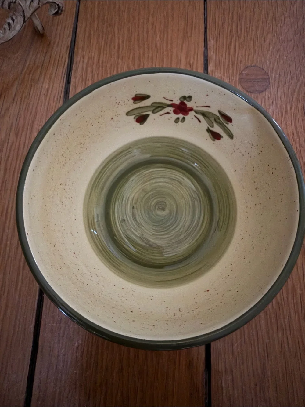 Ambiance Collection “Prairie’ Pattern serveware - set of 3.
